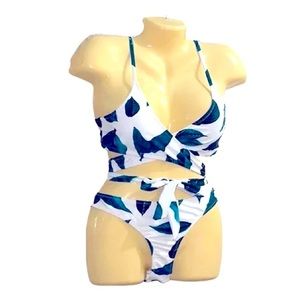 Wrap Around Bikini Top and Bottom